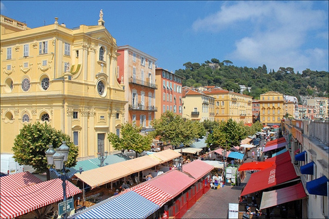 Tour privato a piedi del centro storico di NizzaTour pubblico a piedi del vecchio quartiere di Nizza