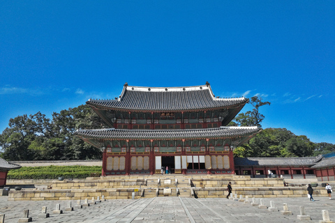 Seúl: tour por la tarde del palacio real que incluye ChangdeokgungSeúl: tour de medio día por Palgakjeong y Changdeokgung