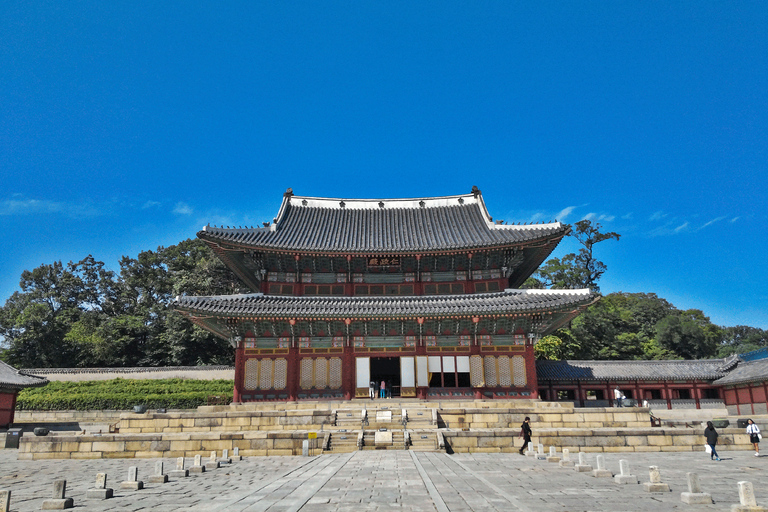 Séoul : visite du palais royal l'après-midi, y compris ChangdeokgungSéoul: visite d'une demi-journée de Palgakjeong et Changdeokgung