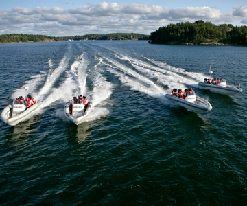 Stockholm Archipelago RIB Speed Boat Tour with Swedish Fika