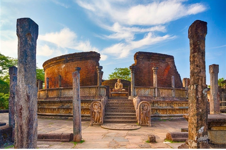 Desde Dambulla: la Roca de Sigiriya y la Antigua Ciudad de Polonnaruwa