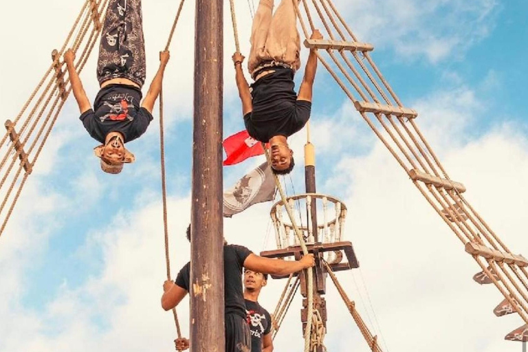 Pirate Ship trip to the Enchanted Flamingo Island in Djerba