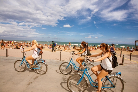 Barcelona: fietstocht van 3 uur langs de strandenRondleiding in het Italiaans