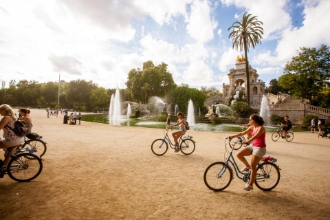 Barcelone : visite des plages à vélo de 3 hVisite en italien