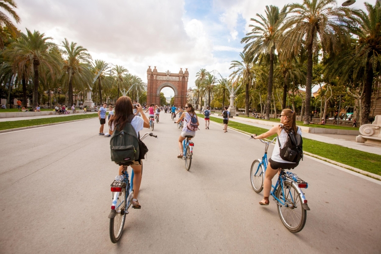 Barcelona Plaża 3-godzinny Bike TourWycieczka po francusku