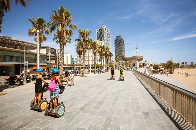 Barcellona: Tour in Segway dei punti salienti della città