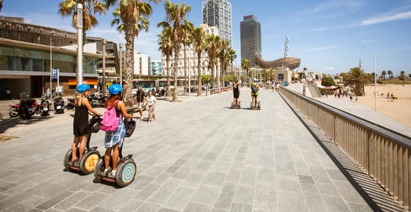 Barcelona: City Highlights Geführte Segway-Tour