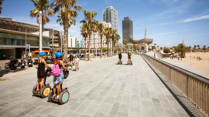 barcelone visite de 2 h en segway