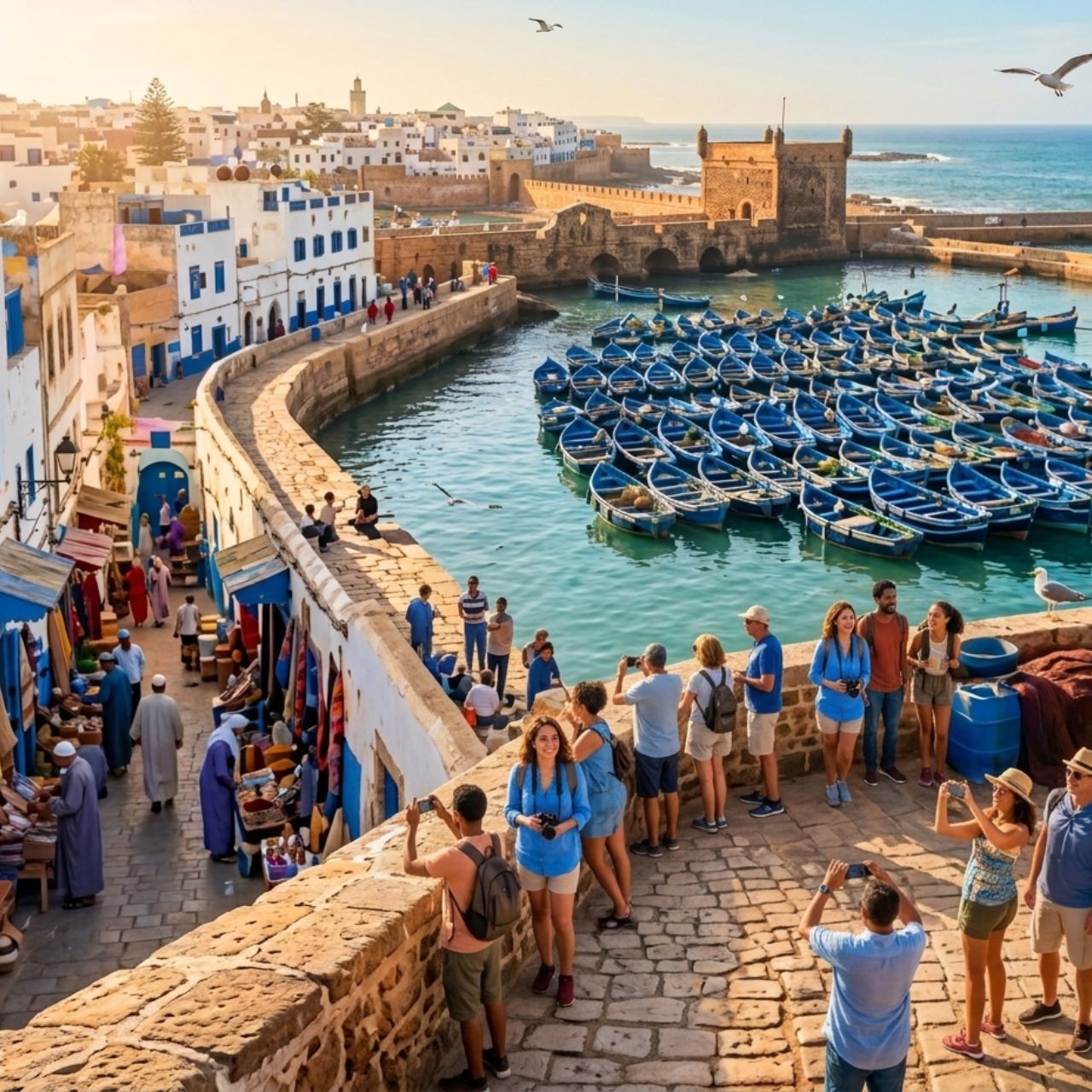 Ab Marrakesch: Tagestour an der Küste von Essaouira mit Strand und Freizeit