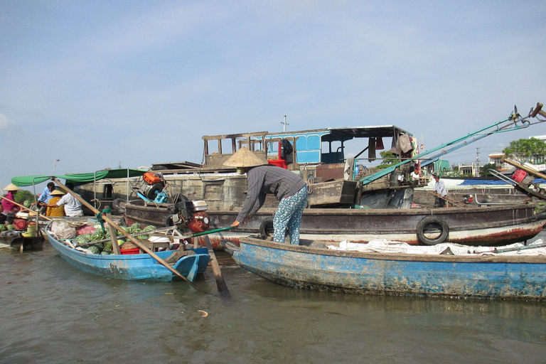 De Ho Chi Minh: excursion privée d'une journée au marché flottant de Cai RangMarché flottant de Cai Rang et excursion privée d'une journée dans le delta du Mékong