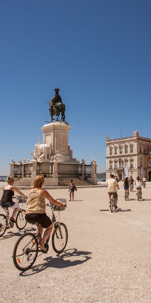 Lisbon Bike Tour Downtown Lisbon To Bel M Getyourguide