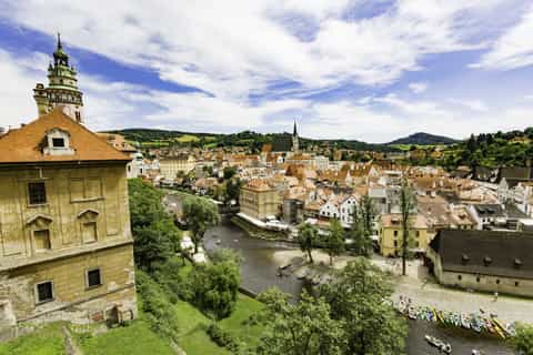 Från Prag: Dagsutflykt till Cesky Krumlov & Ceske Budejovice