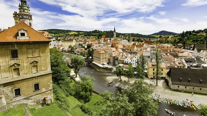 depuis prague excursion à Český krumlov České budějovice