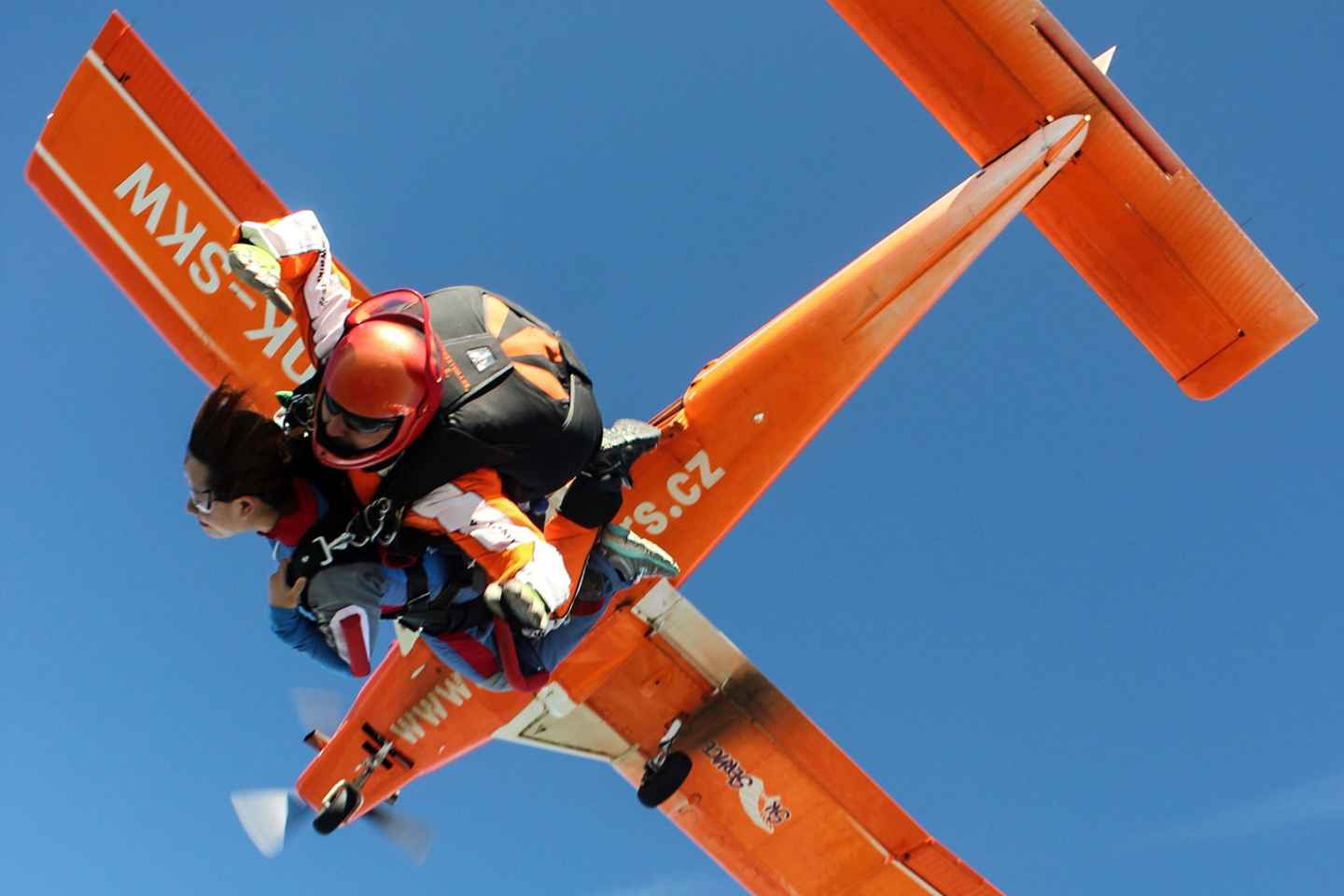 Tandem Skydiving Adventure in Prague