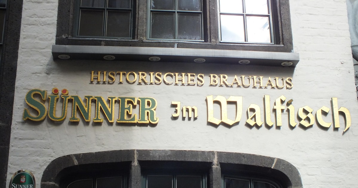 K LN BRAUEREITOUR MIT BIERVERKOSTUNG UND HALVER HAHN intelligence overview