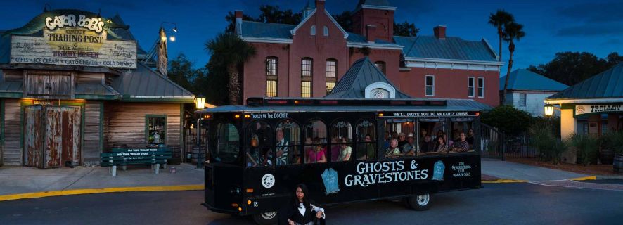 St. Augustine: Haunted Old Town Trolley Tour