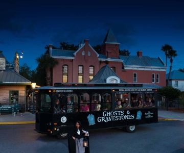 St. Augustine: Upiory i nagrobki na Starym Mieście (Old Town Trolley Tour)