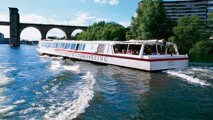 stockholm croisière de 2 heures sous les ponts