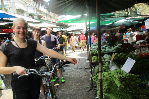 Bangkok: Ganztägige Radtour mit Bootstransfer & Mittagessen