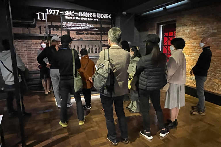 Sapporo: Beer Museum Tour with Tasting of Local Brews Meet and end on-site