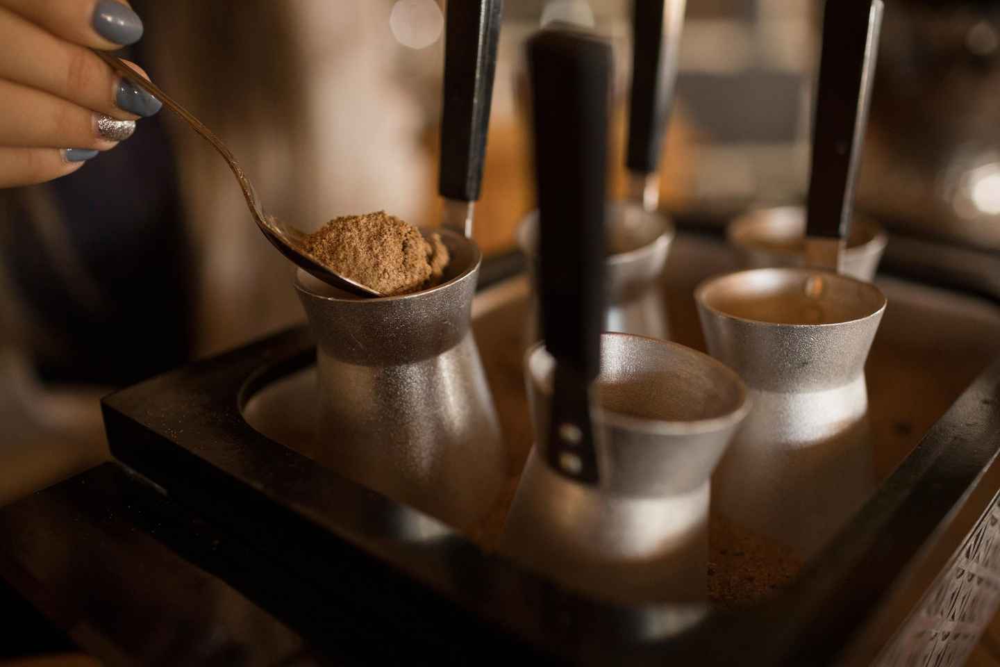 Traditional Coffee & Dessert Making