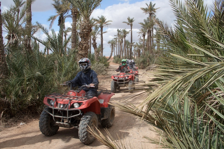 Från Marrakech: Kamelritt, fyrhjuling och spa - heldagsutflyktHel dags utflykt med kamelridning, fyrhjuling och spa