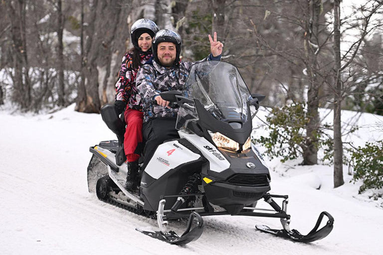 Bariloche: Nordic Ski Lesson + Snowmobile for 2 at Cerro Otto