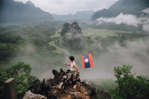Vang Vieng: Namxay Viewpoint, Blue Lagoon 1 & Phoukham Cave