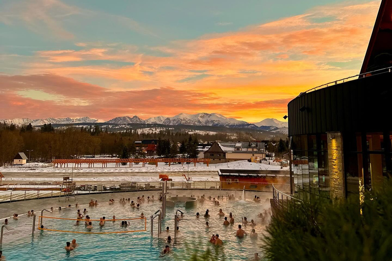 Krakau: Thermale baden in de schemering