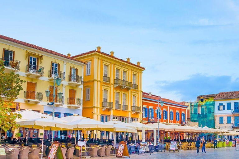 Vanuit Athene: Dagtrip Korinthe & Nafplio met gidsZonder toegangsbewijzen