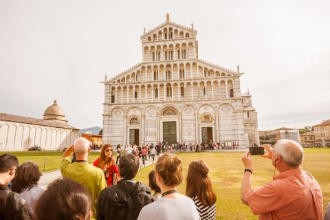 Ab Florenz: Tagestour nach Pisa und Schiefer TurmTour auf Französisch