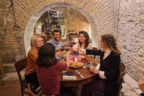 Rome: Exclusive Candlelight dinner in Agrippa's Roman Bath Shared Dinner