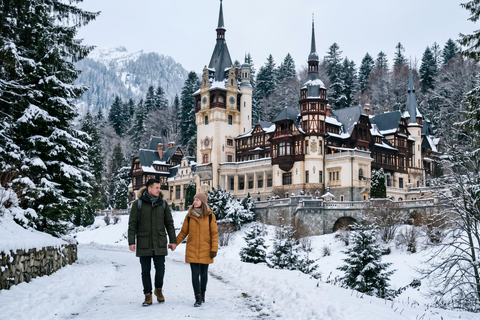 3 Transylvanian Castles: Wednesday, Peles & Dracula + Brașov COACH TOUR Audio guides in 24 languages
