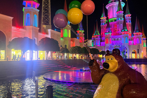 From Side: Land of Legends Night Show with Transfer