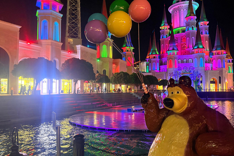 From Side: Land of Legends Night Show with Transfer