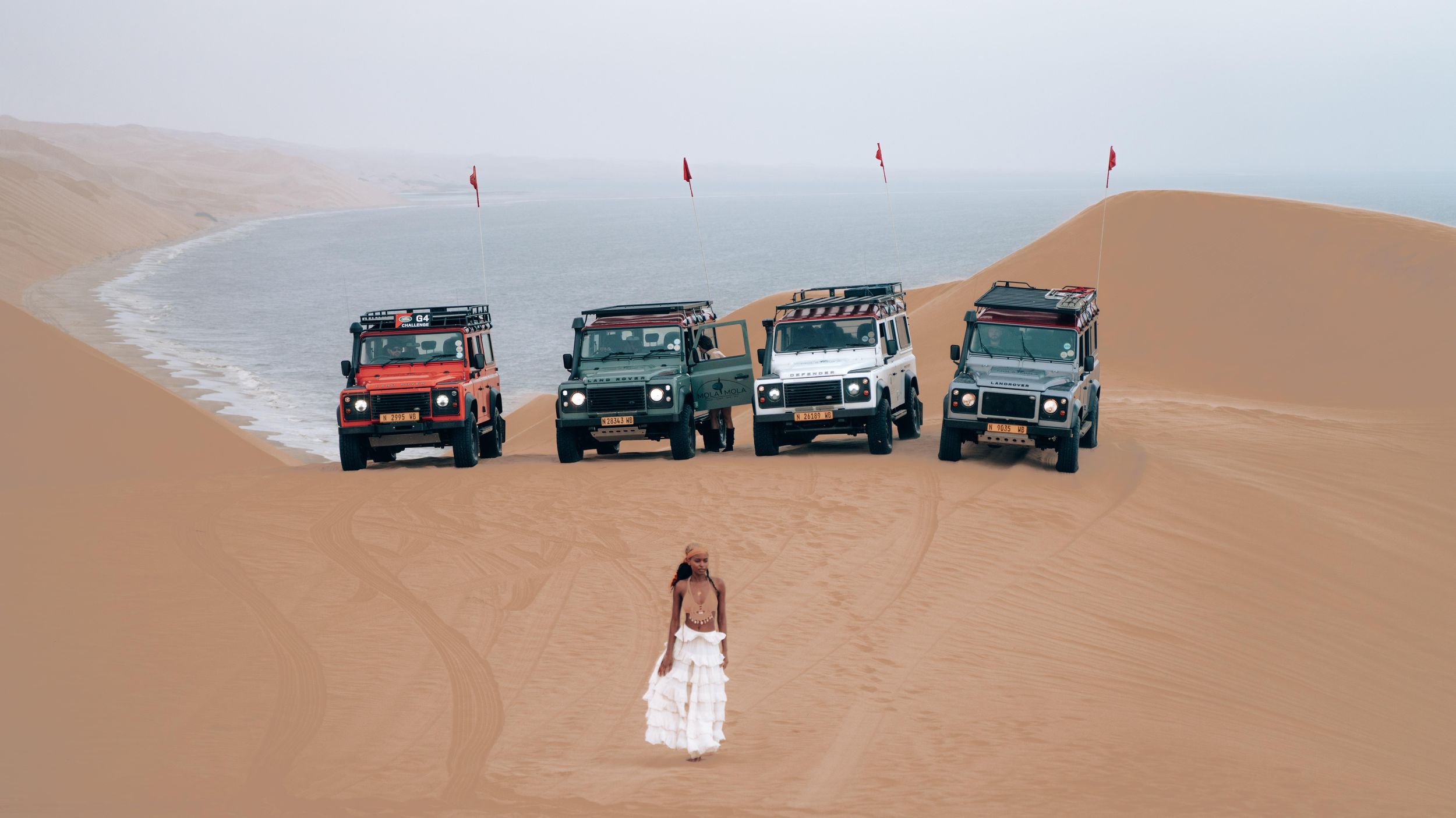 Ab Walvis Bay: Sandwich Harbour-Tour mit dem Geländewagen