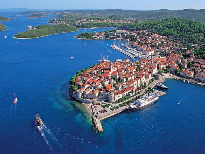 Discover Korcula from Dubrovnik including Winery Visit