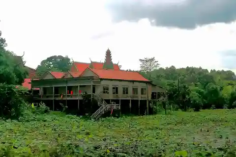 Siem Reap: Pesca nos campos de arroz, nas aldeias de Siem Reap