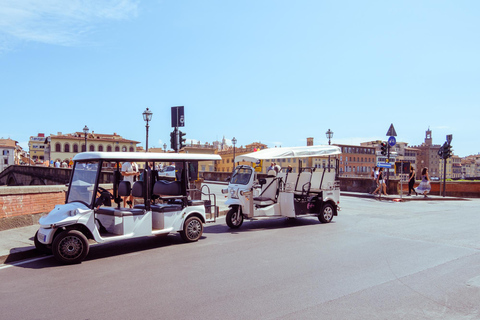 Golf Cart Tour of Florence Michelangelo & Panoramic Hills Florence: Private 60-Minute Eco-Friendly Golf Cart City Tour