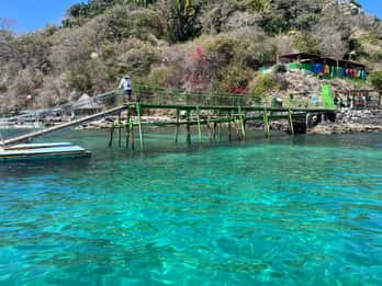 Coral island guayabitos beach and snorkeling