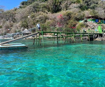 Coral island guayabitos beach and snorkeling