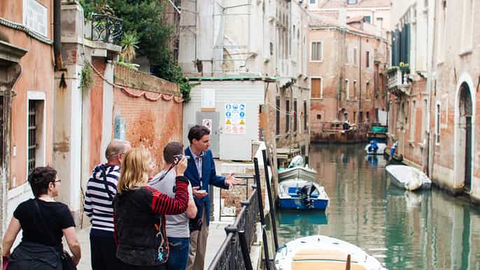 venice small group walking tour and gondola ride
