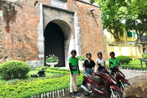 Hanoi scooter adventure with inner City and Battrang/Co loa