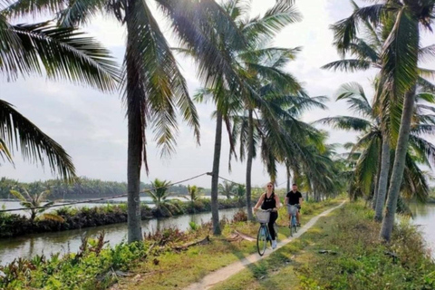 Hoi An: Private Fahrradtour mit Besichtigung der Landschaft und Korbboot