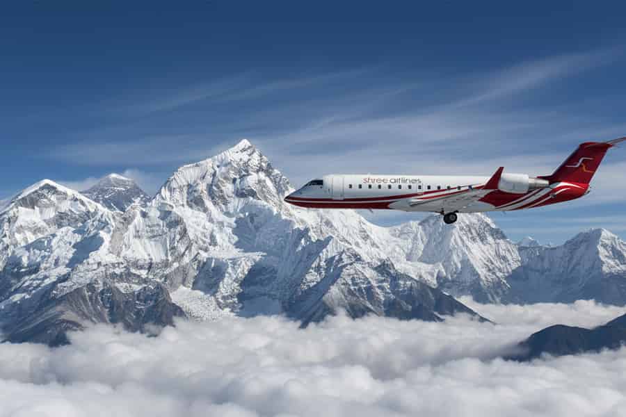 Einstündiger Flug über den Mount Everest mit garantiertem Fensterplatz und Transfer. Foto: GetYourGuide