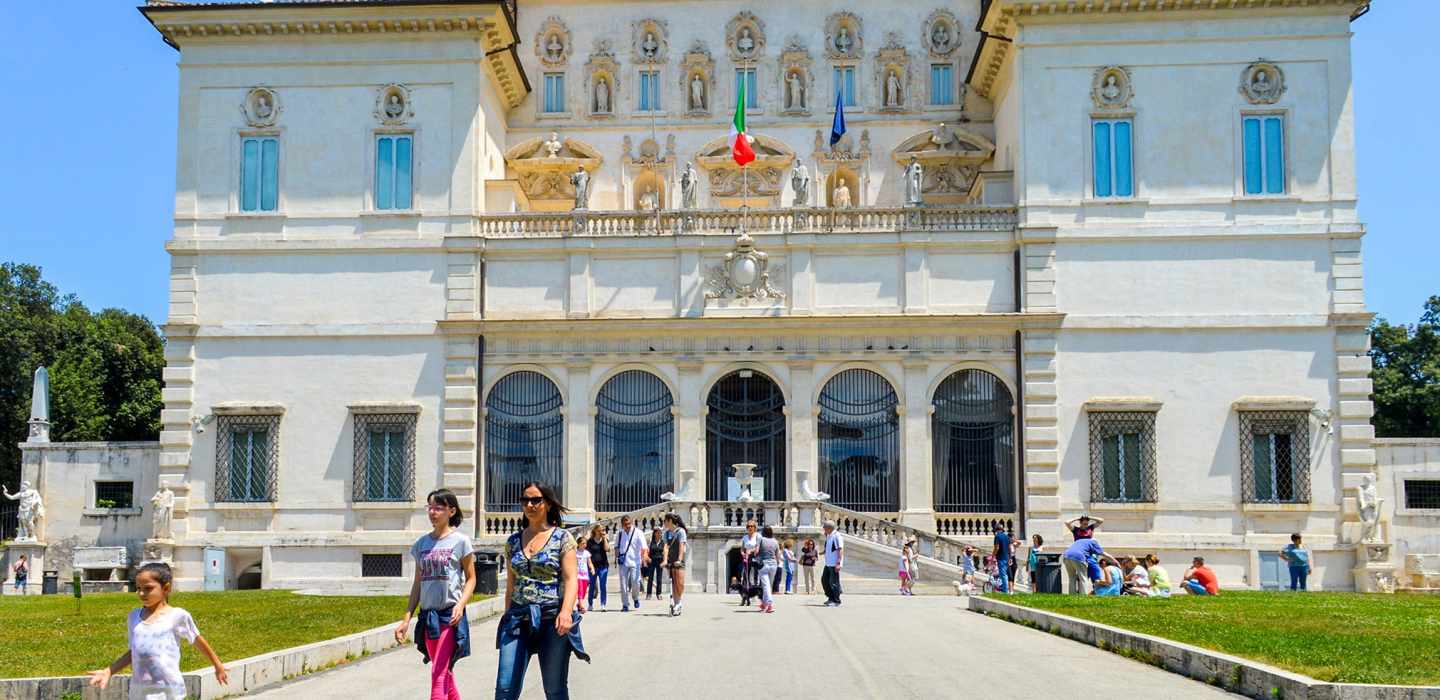 Rom: Eintrittskarte für die Galerie Borghese mit zeitgesteuertem Eintritt