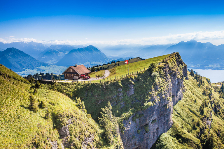 Viaje de ida y vuelta a la Reina de las Montañas, Monte Rigi+Lago de Lucerna+Spa