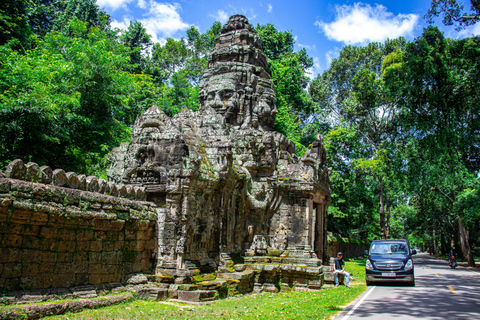 Visite guidée privée d&#039;Angkor Wat au lever du soleil - Petit-déjeuner inclus