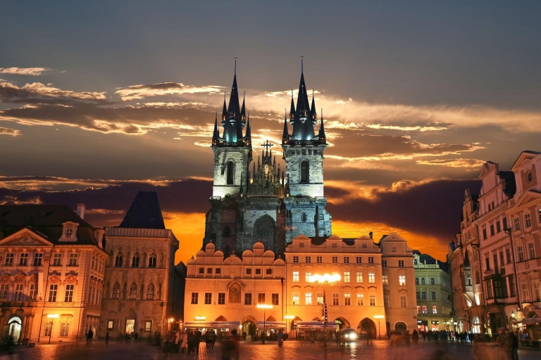 Panoramablick auf Prag: AbendrundgangPrivate Tour auf Russisch