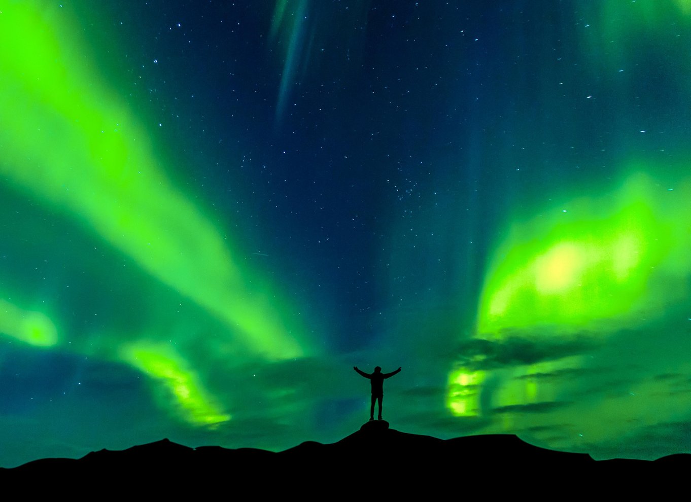 Reykjavik: Sydkysten, vandretur på gletsjer og nordlys – kombination